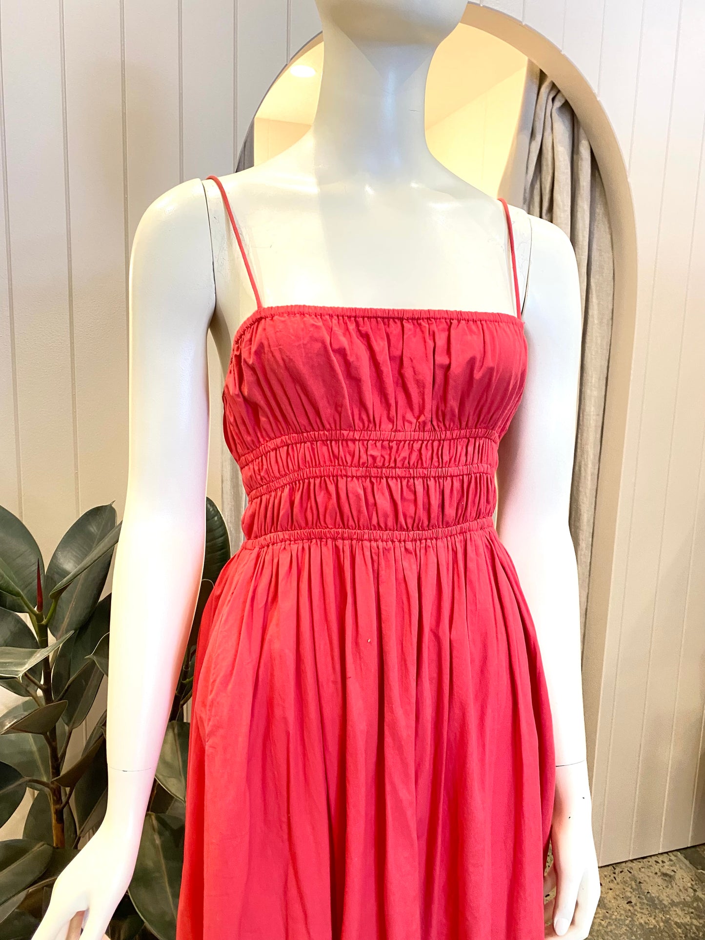 Palm Noosa Red Nova Dress - Size 8