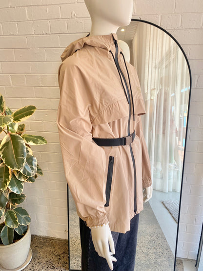 Burberry Equestrian Hooded Parka Jacket - Size 10-12