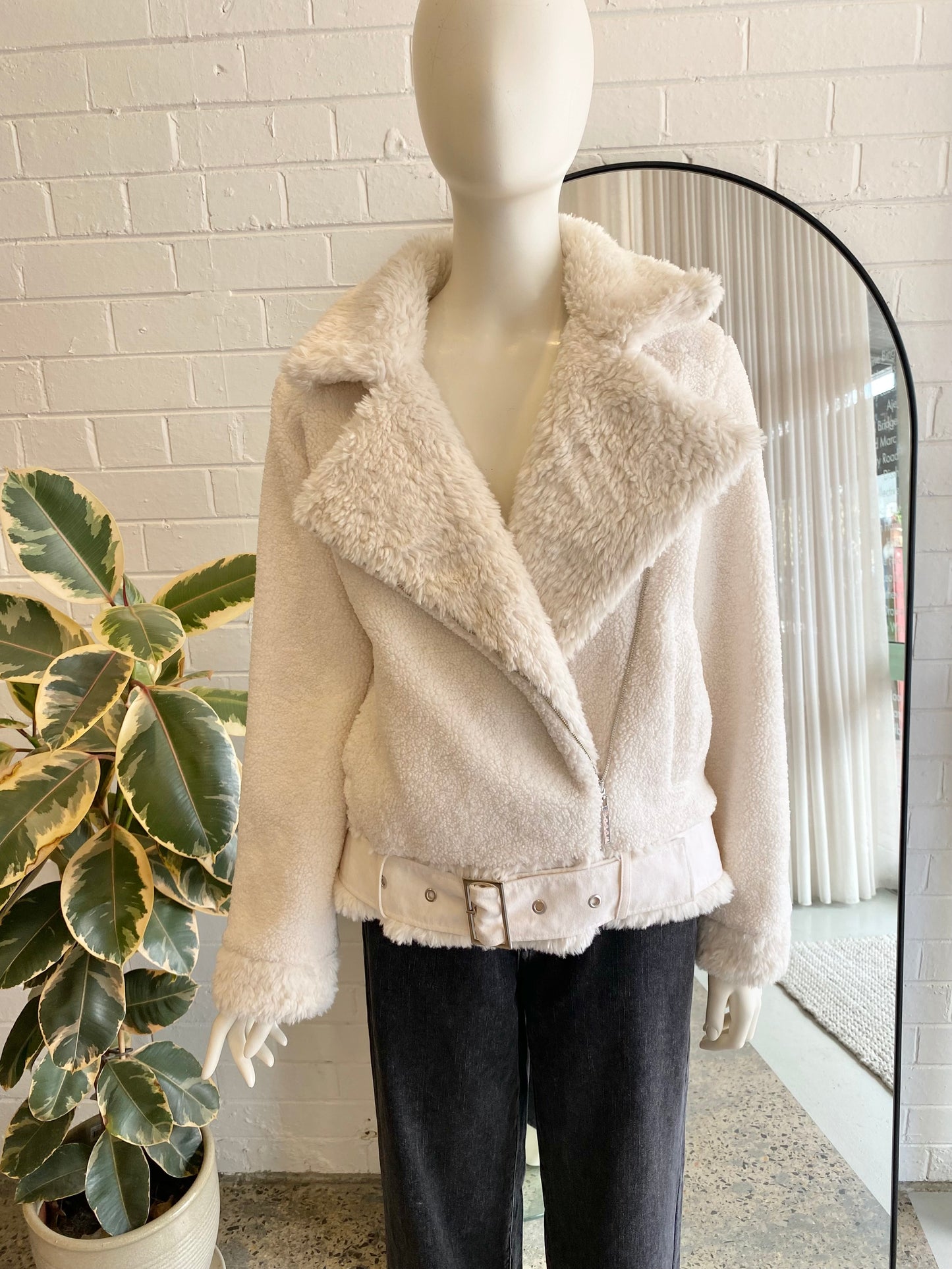 Viktoria and Woods Off White Himalaya Jacket - Size 2 (10/12)
