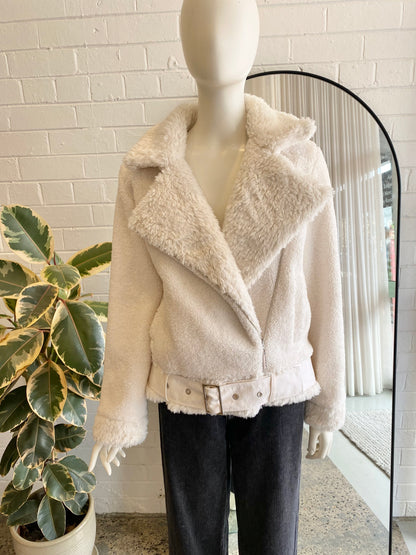 Viktoria and Woods Off White Himalaya Jacket - Size 2 (10/12)
