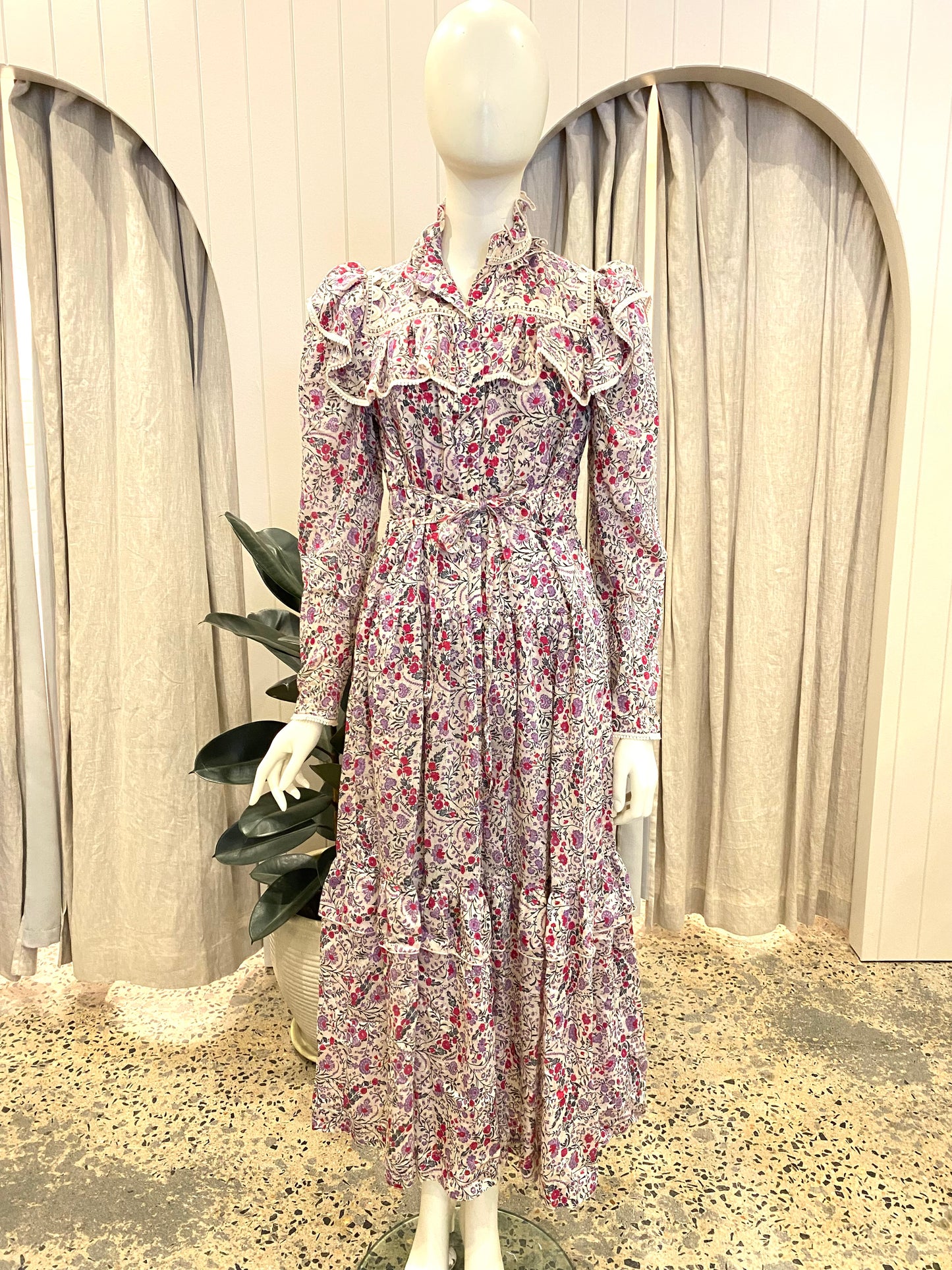 Sabina Musayev Ernesto Floral Dress - Size XS (6/8)
