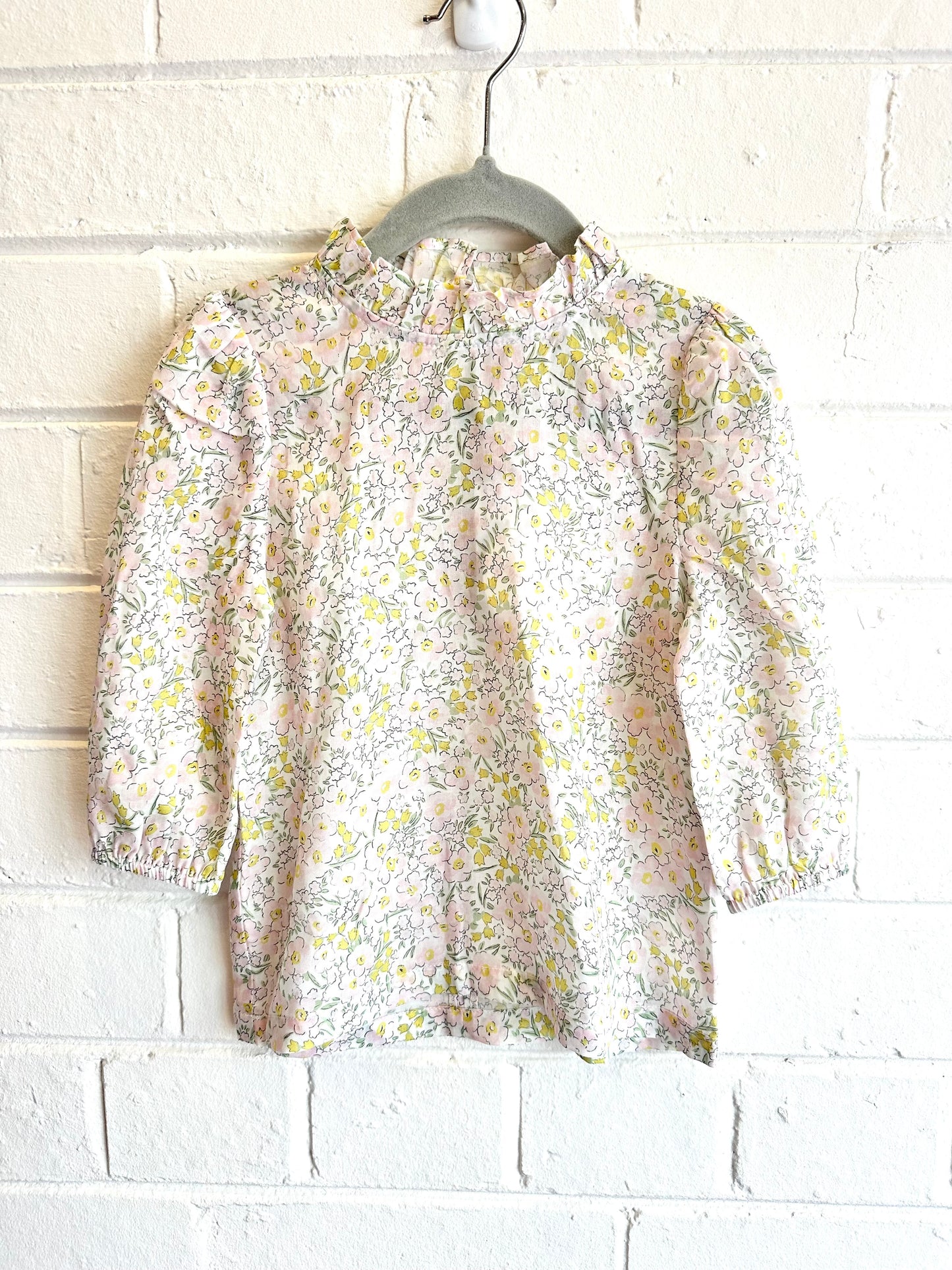 Little Wardrobe floral blouse - Size 3