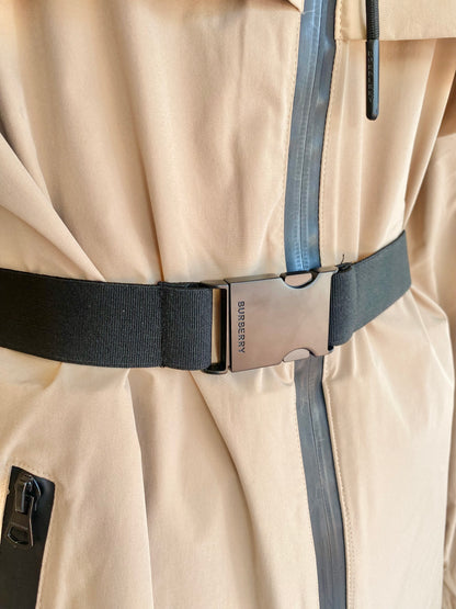 Burberry Equestrian Hooded Parka Jacket - Size 10-12