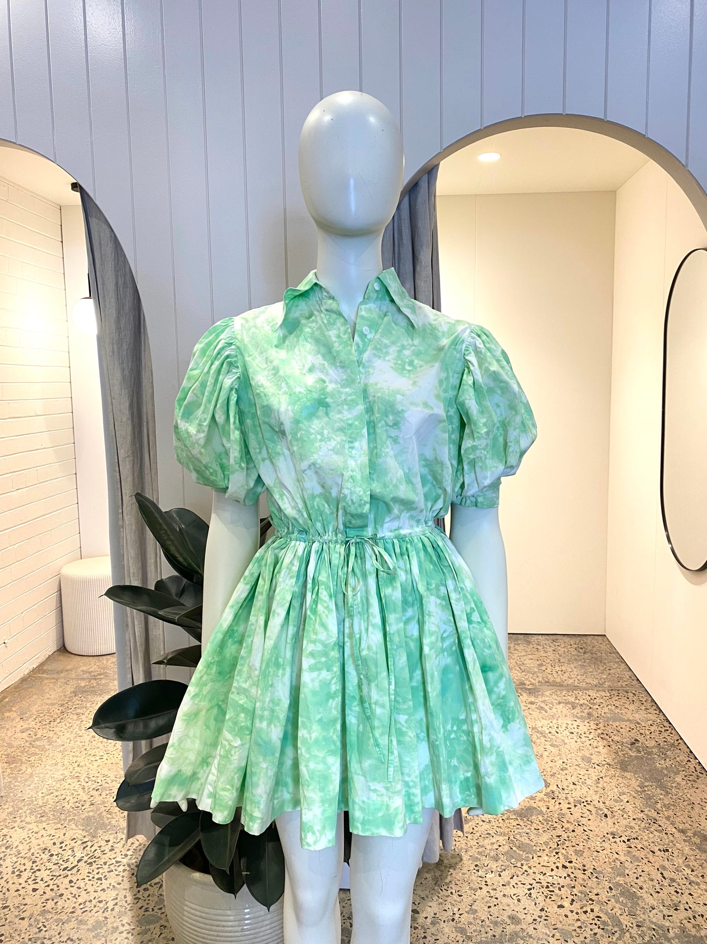 S/W/F Tie Dye Mini Dress - Size XS (8)