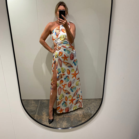Sonya Nour Maxi Dress in Seashell - Size 6