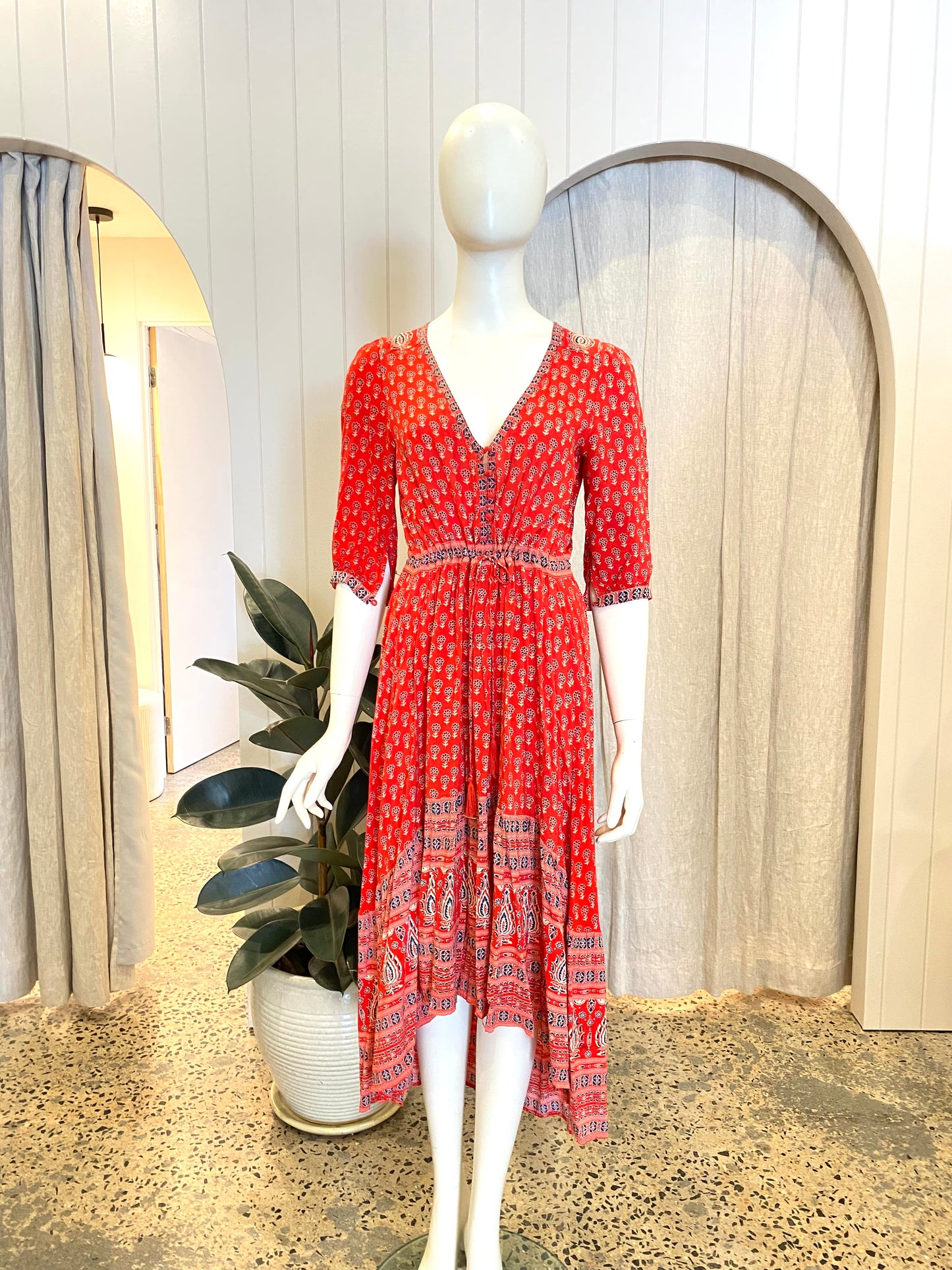 Spell & The Gypsy Gypsiana Maxi Dress - Size XS