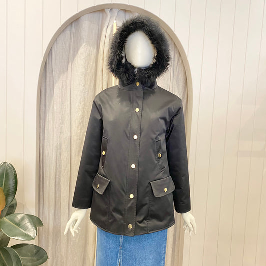 Kate Spade Hooded Coat - Size 10