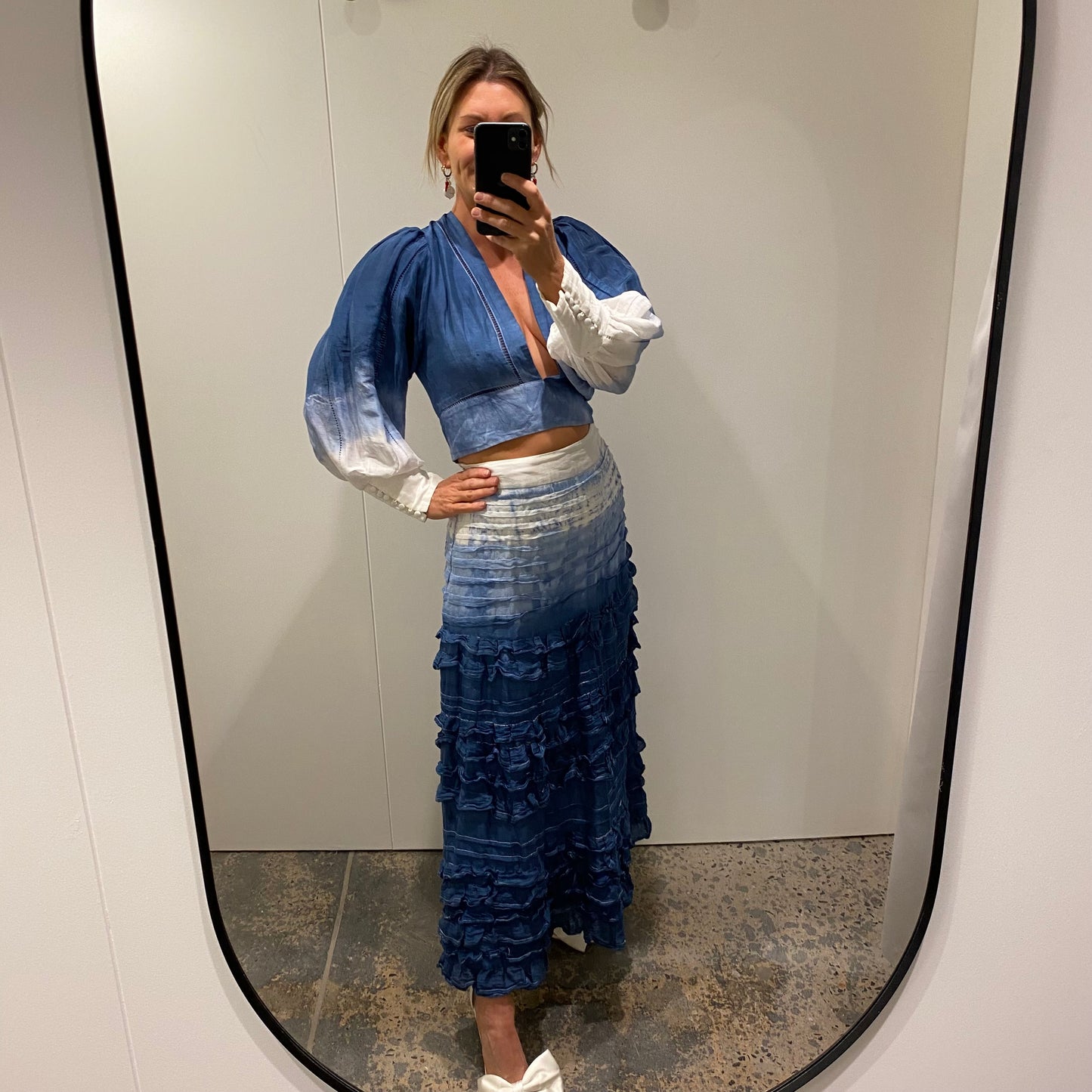 Mackenzie Mode Blue Flip Ocean Set - Size 12