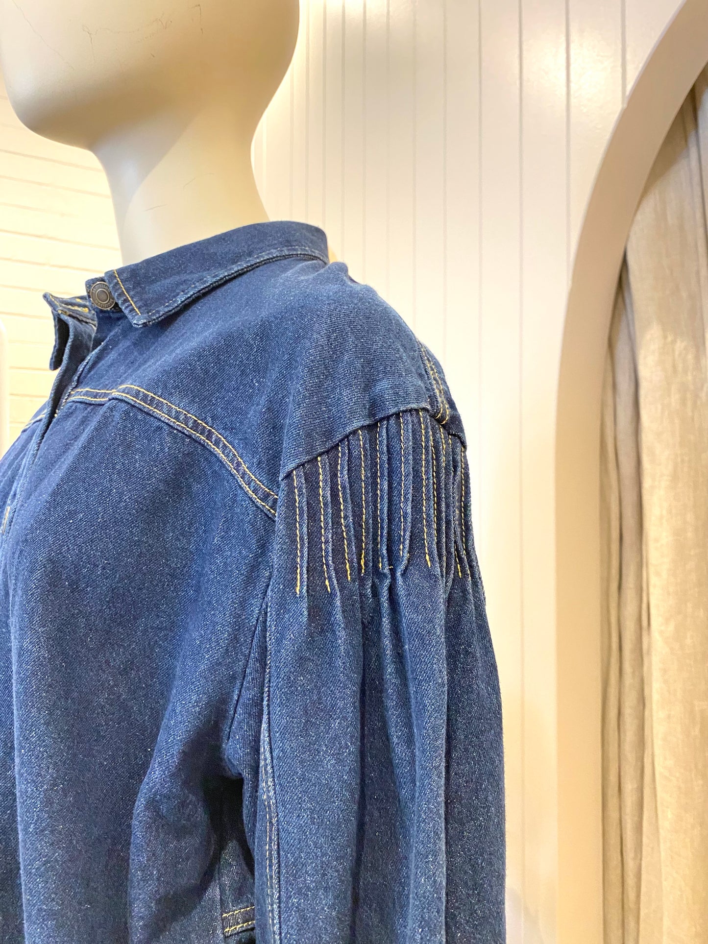 Morrison Bobbi Denim Shirt - Size 2 (10/12)