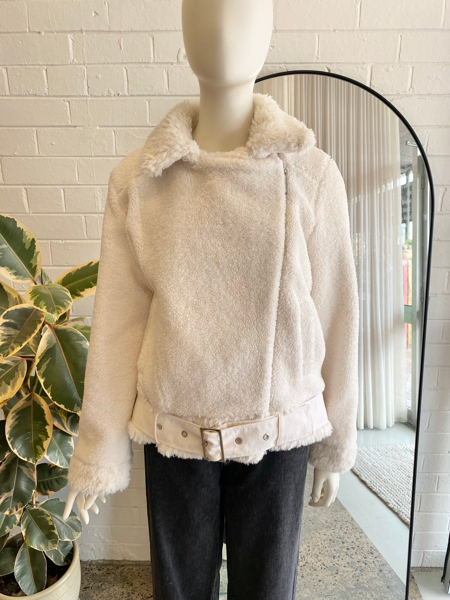 Viktoria and Woods Off White Himalaya Jacket - Size 2 (10/12)