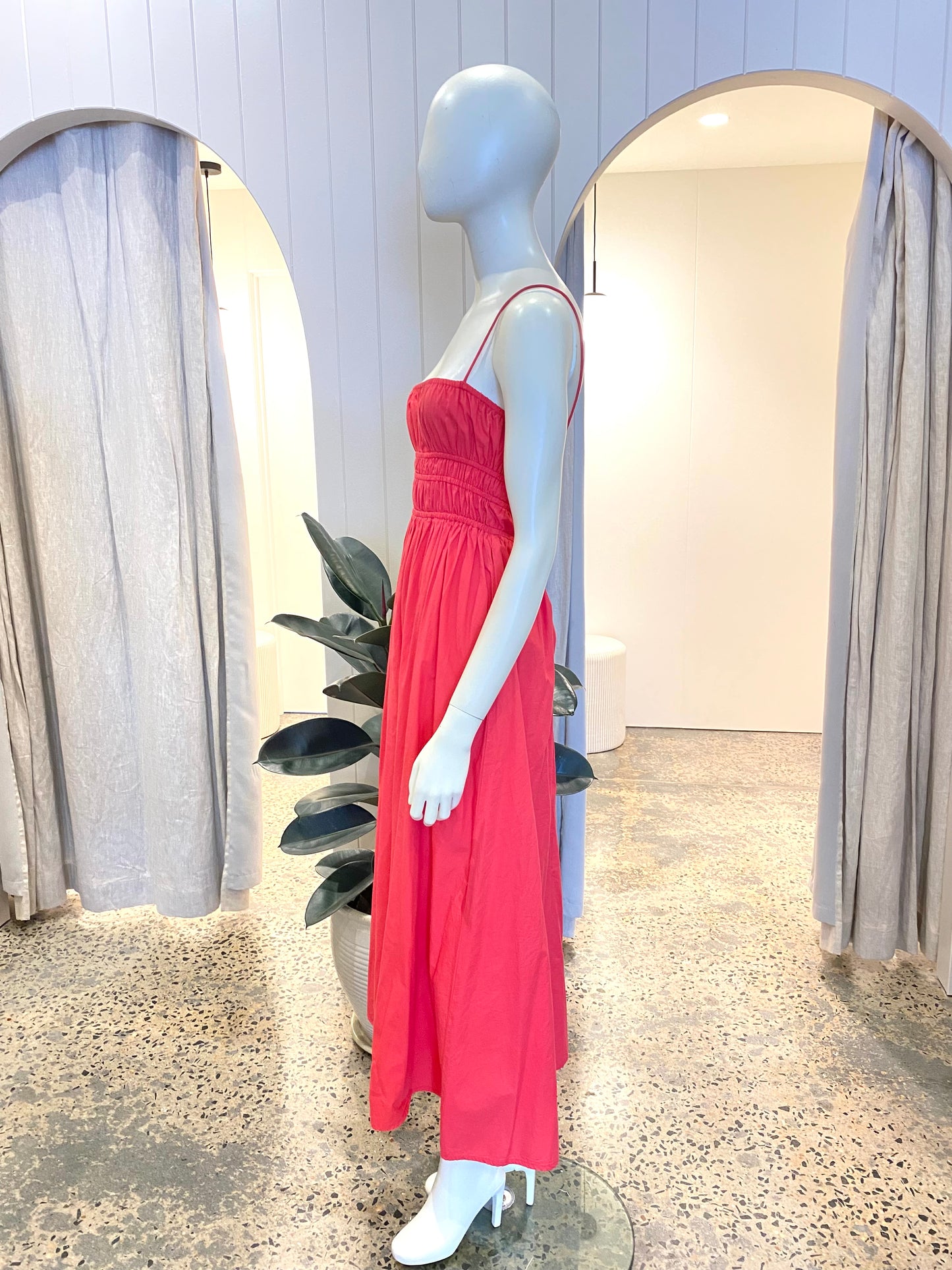 Palm Noosa Red Nova Dress - Size 8