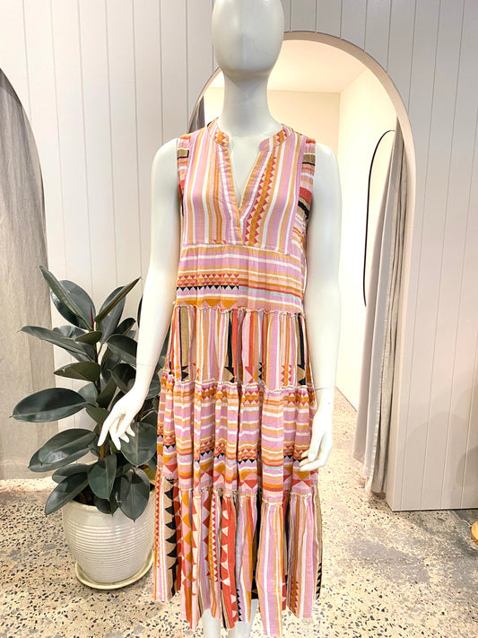 Devotion Twins 'Ella' Sleevesless Midi Dress - Size XS (8)