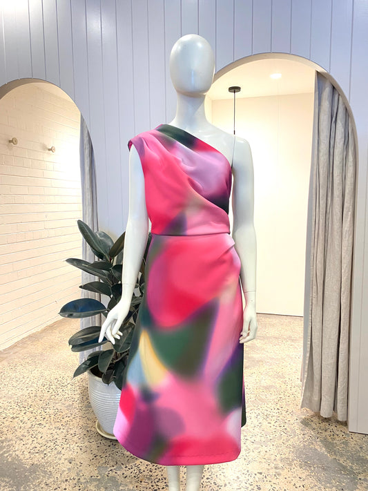 Mossman Blurred Maxi Dress - Size 12