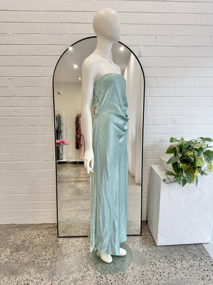 Bec and Bridge Sage Eternity Strapless Maxi Dress - Size 12