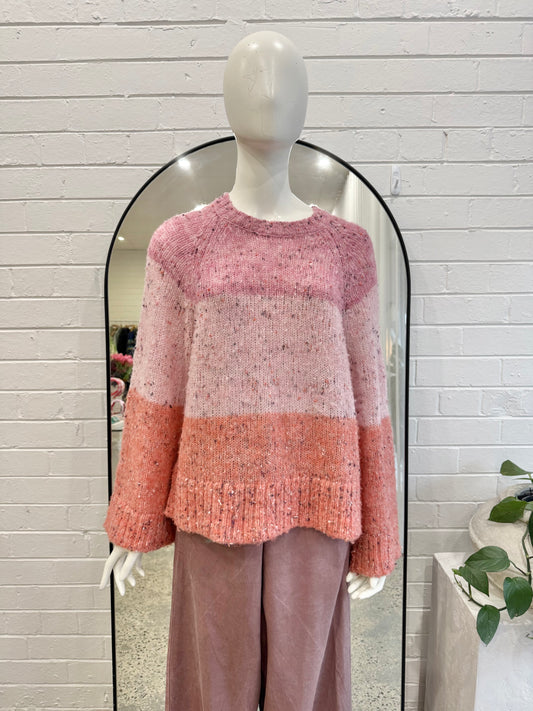Gorman Pink Eventide Jumper  - Size 12