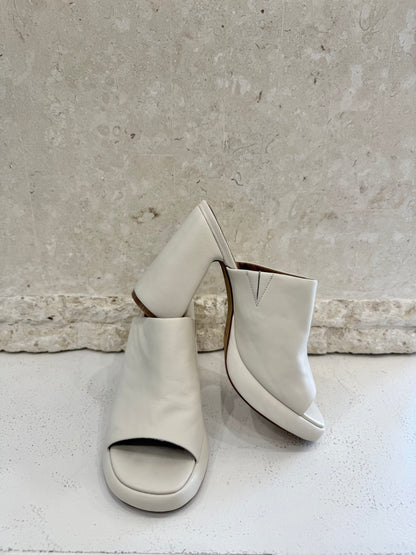 Jo Mercer Off White Cosmo High Heels - Size 40
