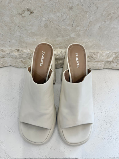 Jo Mercer Off White Cosmo High Heels - Size 40