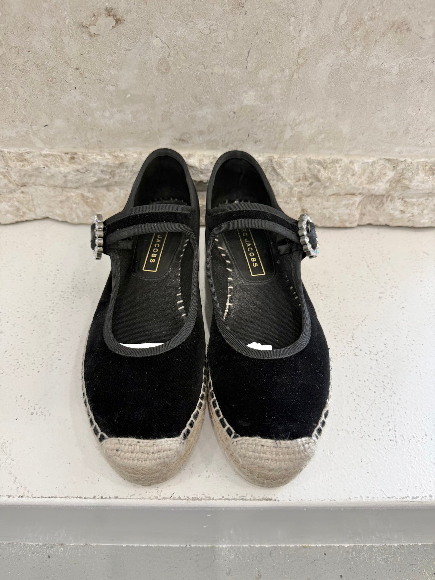 Marc by Marc Jacobs 'Suzi' Velvet Espadrille - Size 39