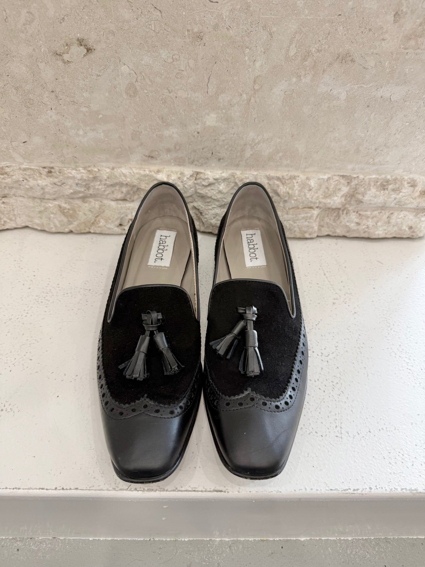 Habbot 'Selsey' Loafer in Black - Size 39