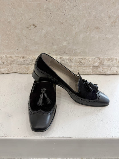 Habbot 'Selsey' Loafer in Black - Size 39
