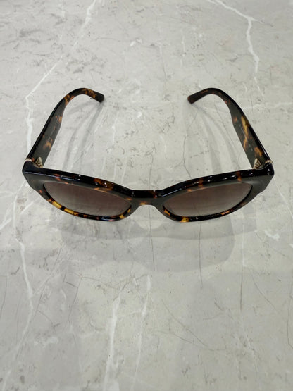 Prada 17ZS Honey Brown Tortoise Gradiant Sunglasses