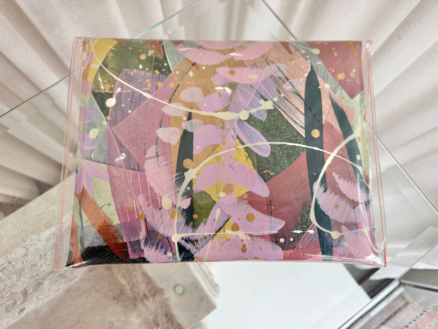 Tiff Manuell Painted Clutch - 29cm