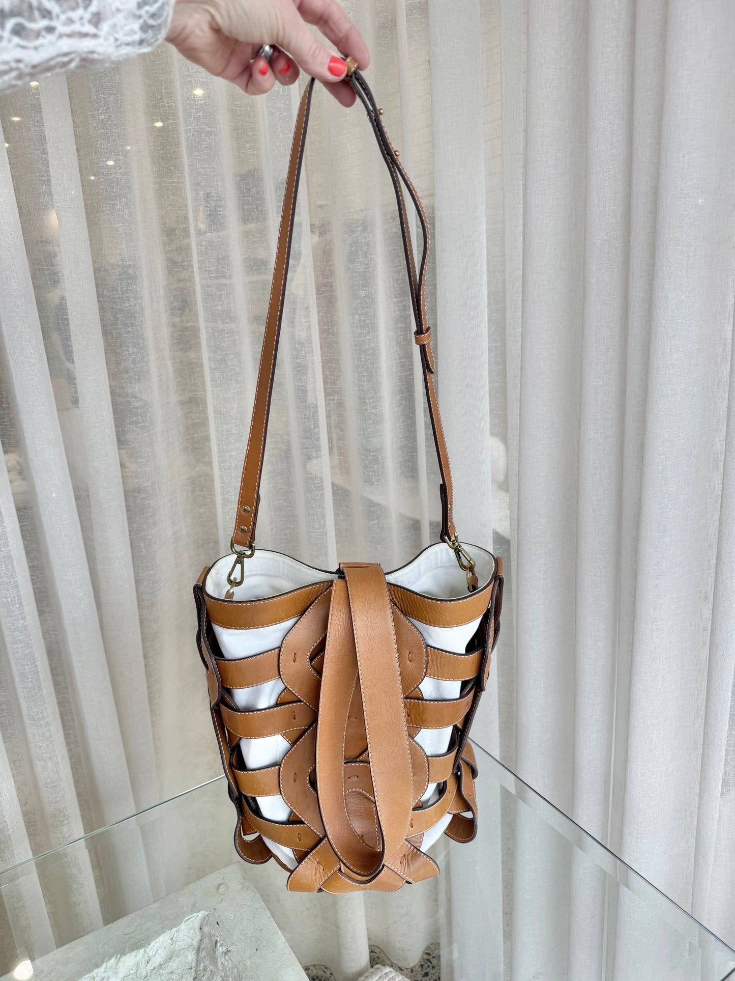 Zimmermann Leather Link Tote Bag