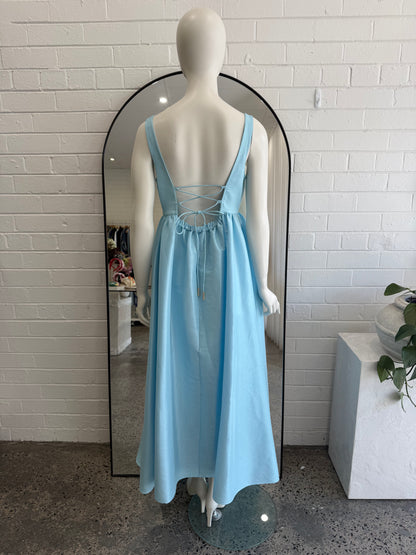Acler Light Blue Redin Maxi Dress - Size 12