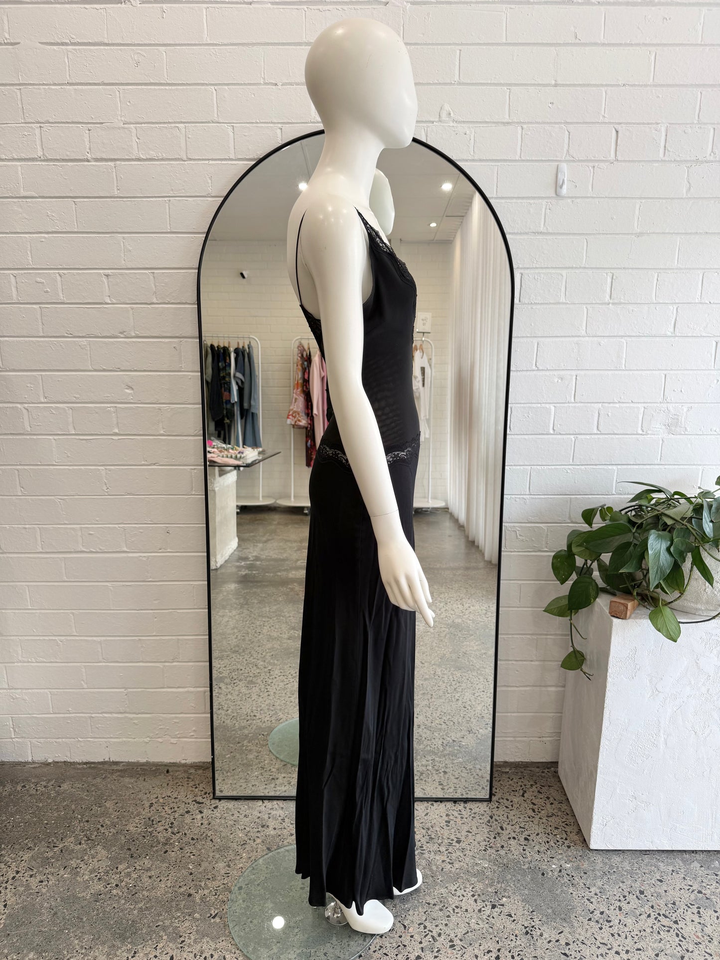 Bec and Bridge Black Juliette V-Neck Maxi Dress - Size 8