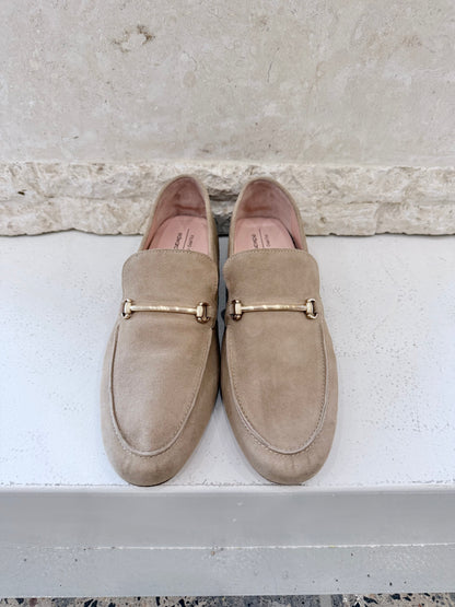 Filippo Raphael x Edward Meller Garnet Suede Moccasins - Size 40