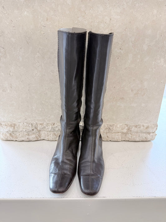 Filippo Raphael Nappa Leather Boots - Size 39.5
