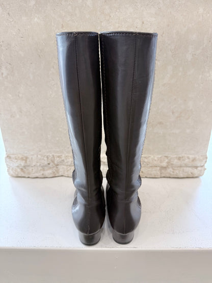 Filippo Raphael Nappa Leather Boots - Size 39.5