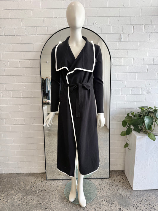 Label of Love Black Knit Caridgan  - Size S (8 - 10)
