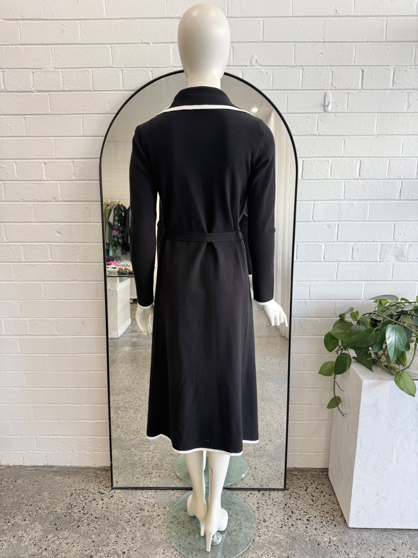 Label of Love Black Knit Caridgan  - Size S (8 - 10)