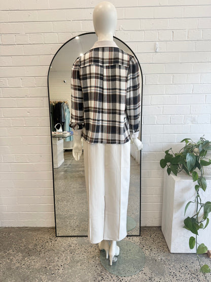 Hanna Artwear Check Shirt -Size M (10)