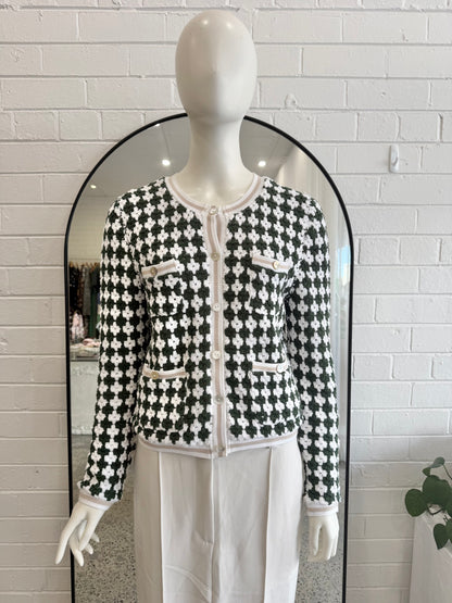 The Upside Eden Portobello Crochet Cardigan - Size S