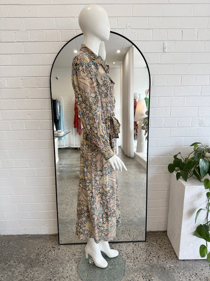 byTiMo Floral Midi Shirtdress - Size Large