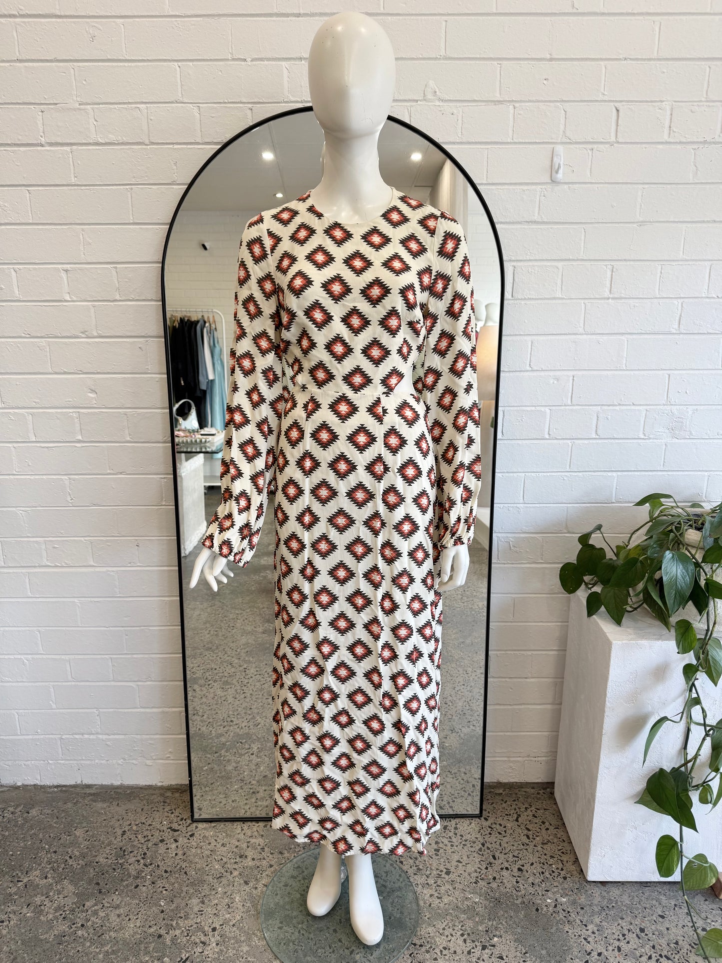 The Wolf Gang Marrakesh Midi Dress - Size Small (8-10)