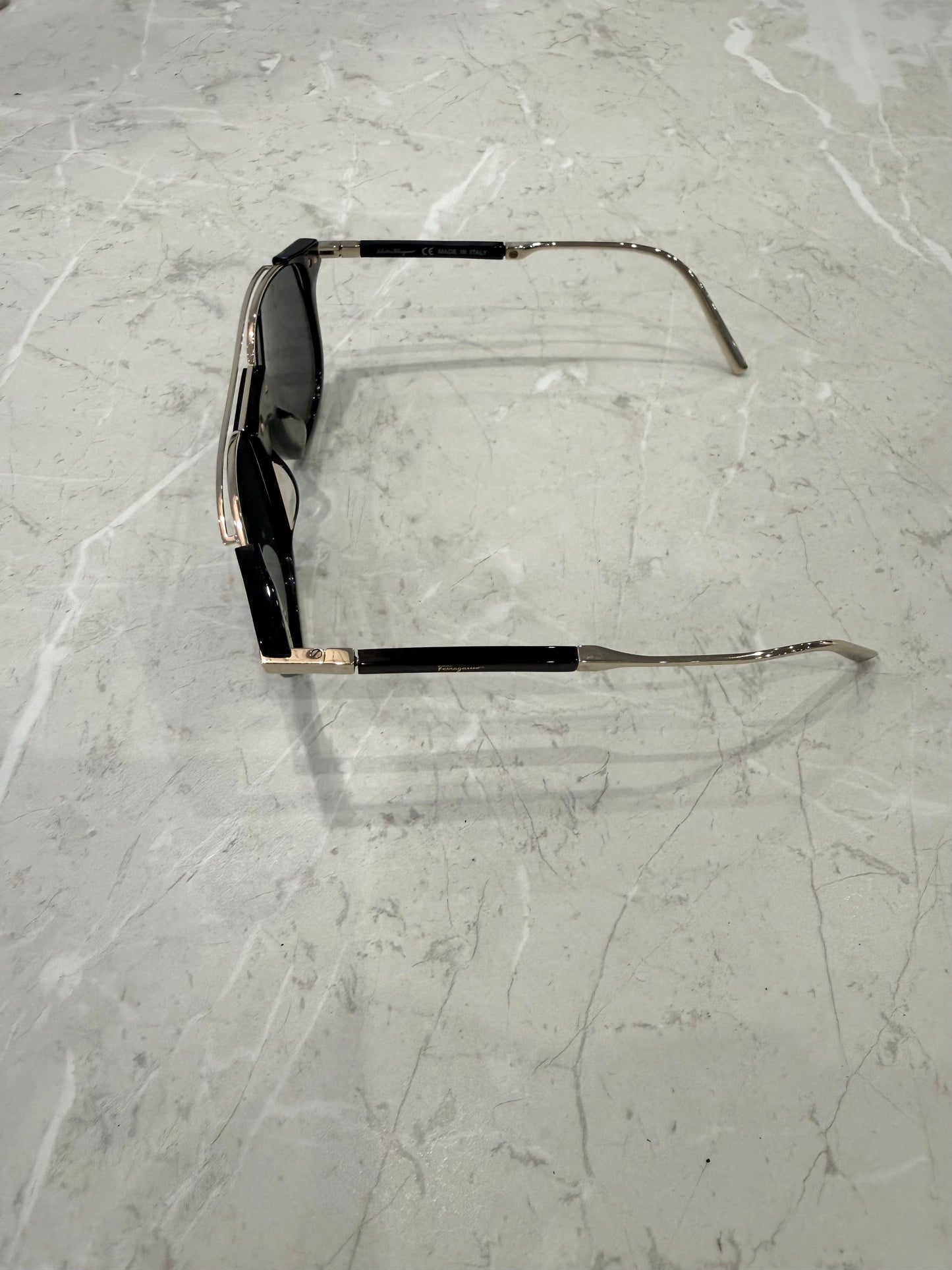 Salvatore Ferragamo Black SF160S Sunglasses