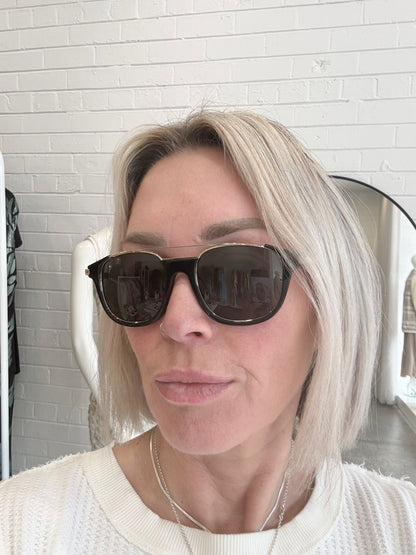 Salvatore Ferragamo Black SF160S Sunglasses
