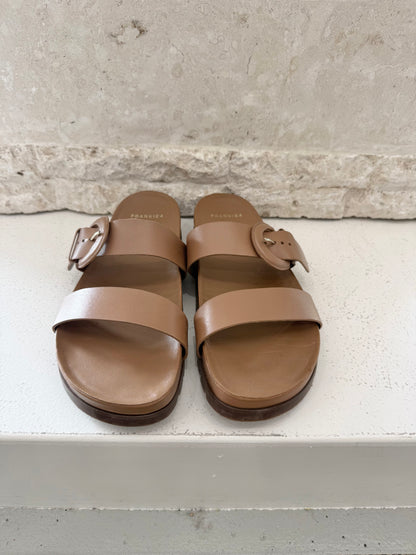 Frankie 4 Tan Tyla Slides - Size 9