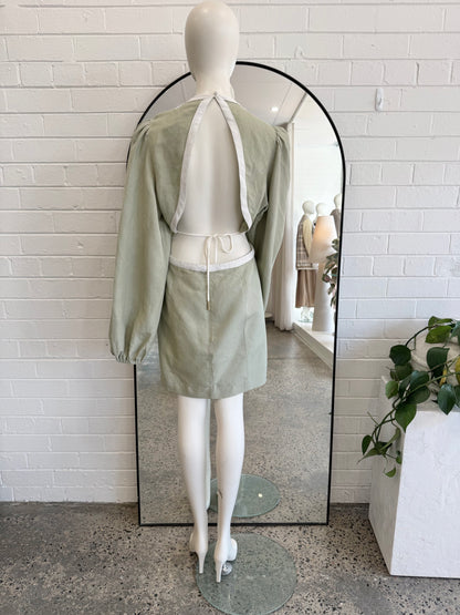 Significant Other Sage Madrid Mini Dress - Size 16