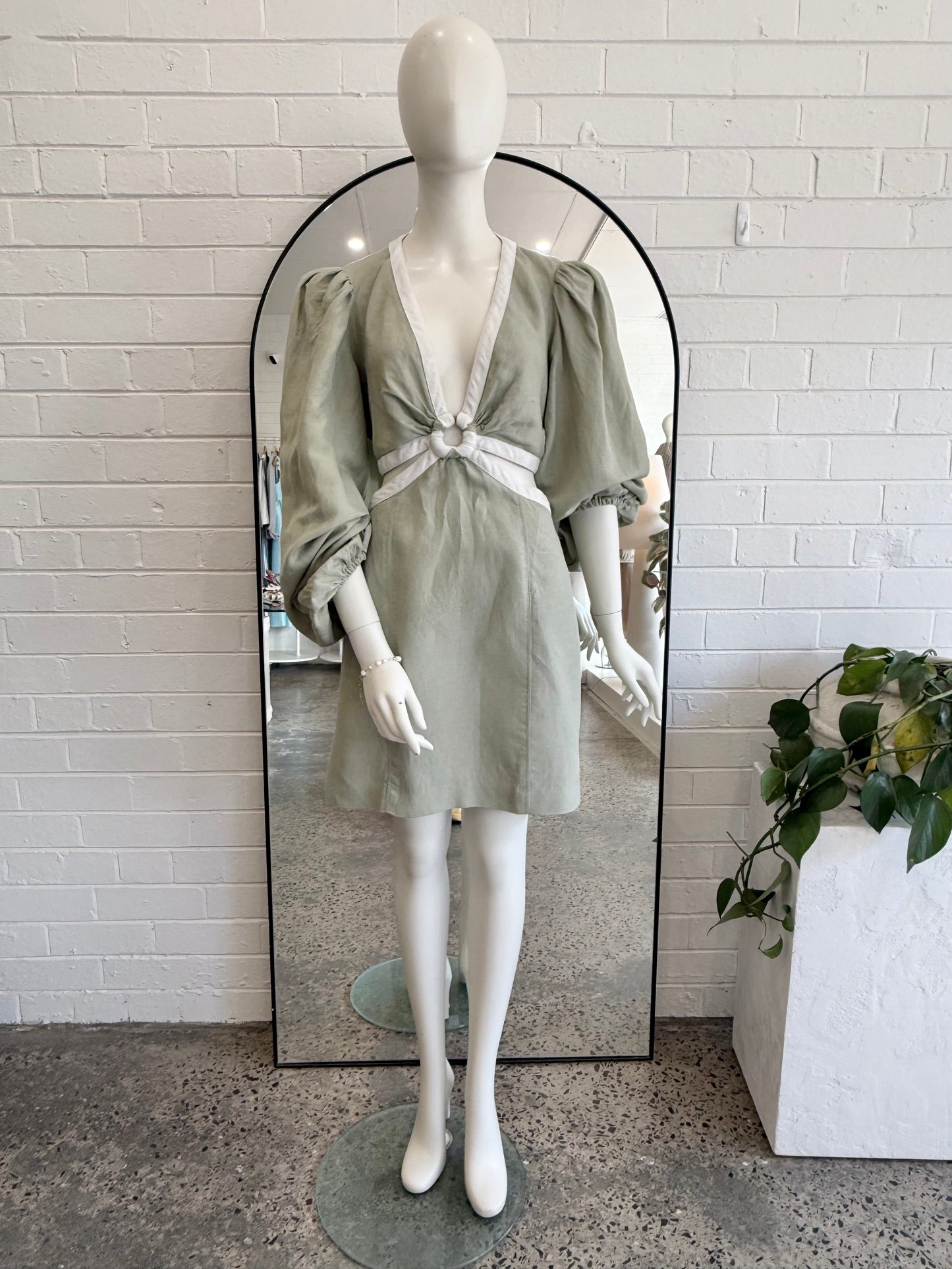 Significant Other Sage Madrid Mini Dress - Size 16
