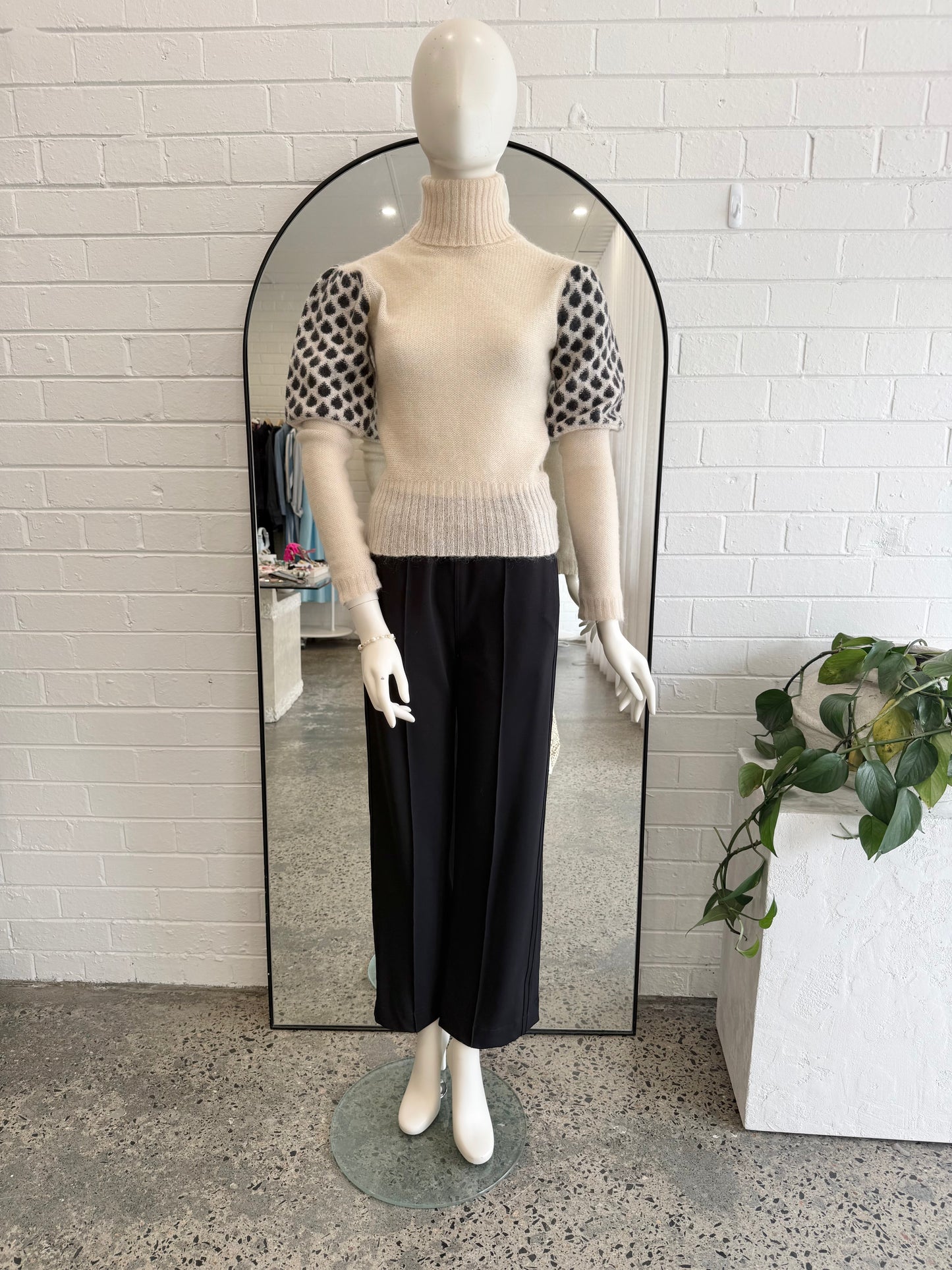 By Malene Birger Cream Cateline Knit Jumper - Size S (6 - 8)