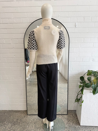 By Malene Birger Cream Cateline Knit Jumper - Size S (6 - 8)
