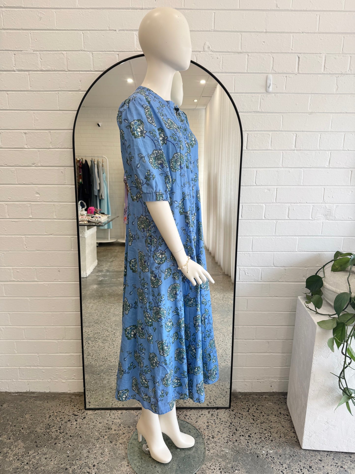 Zoe Kratzmann Azure Botanic Field Dress - Size 2 (10)