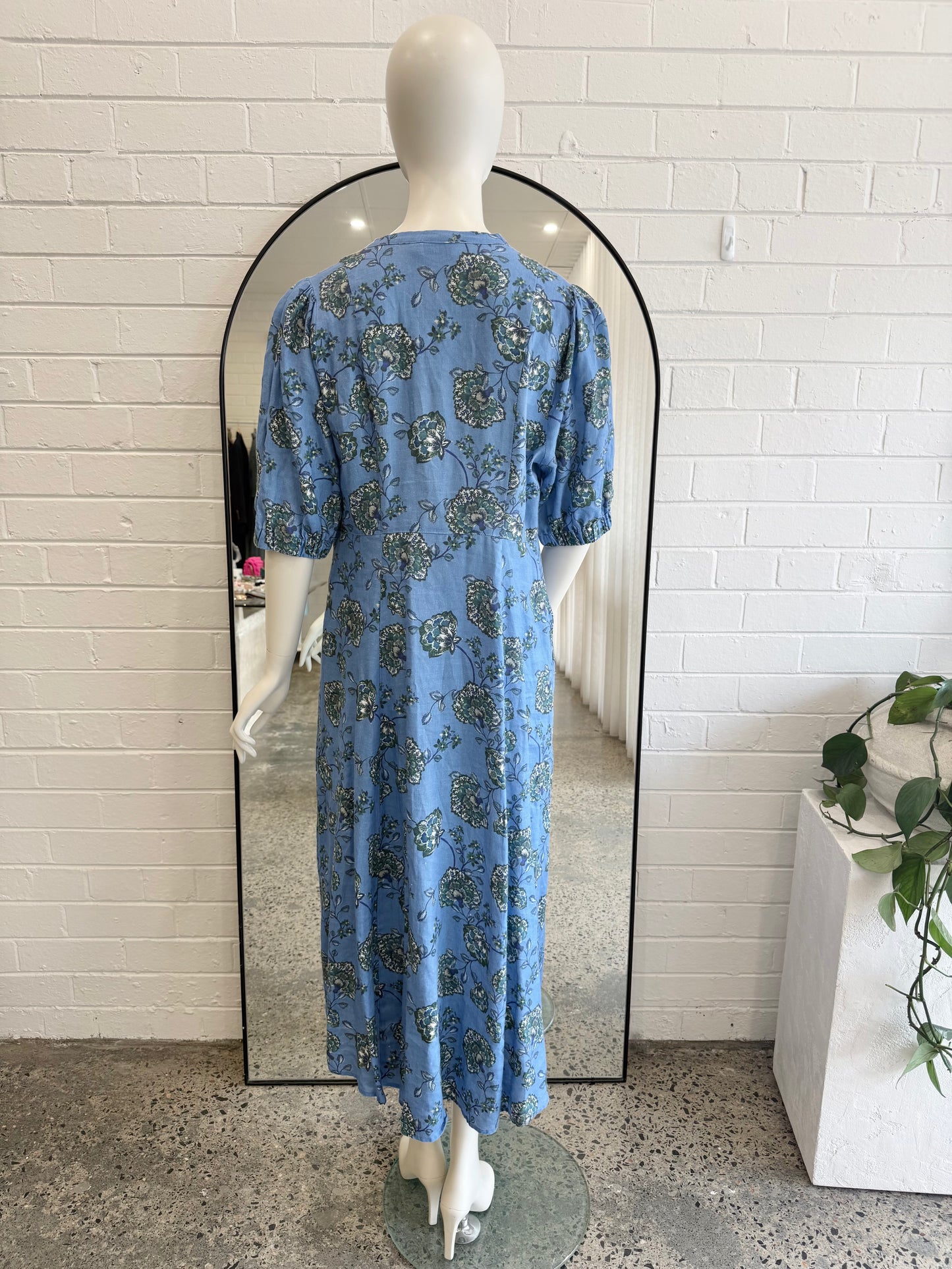 Zoe Kratzmann Azure Botanic Field Dress - Size 2 (10)