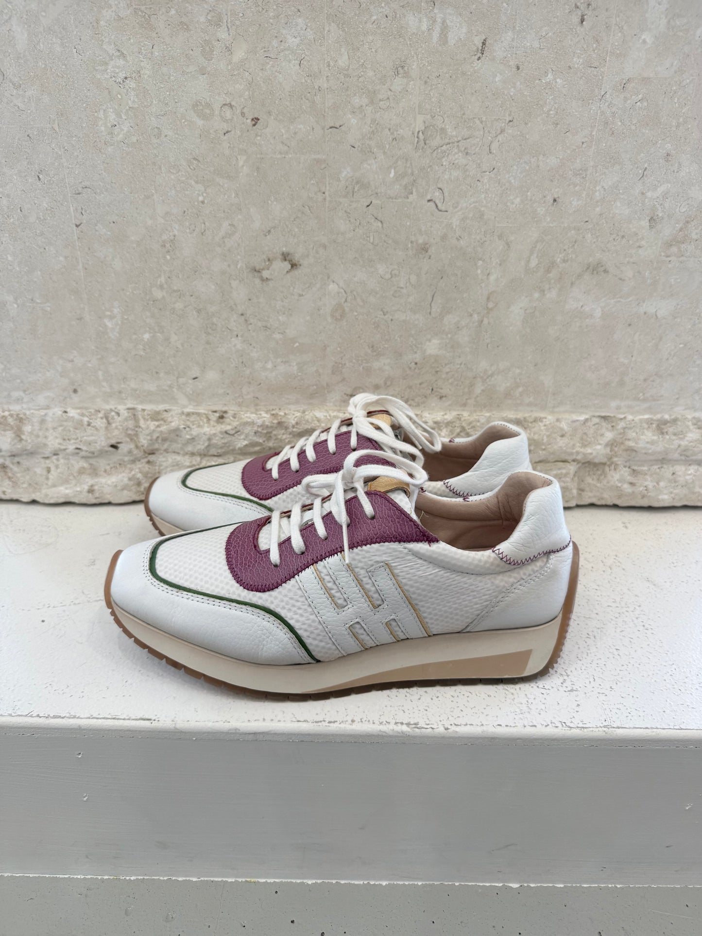 Hispanitas White Kaira Sneakers - Size 40