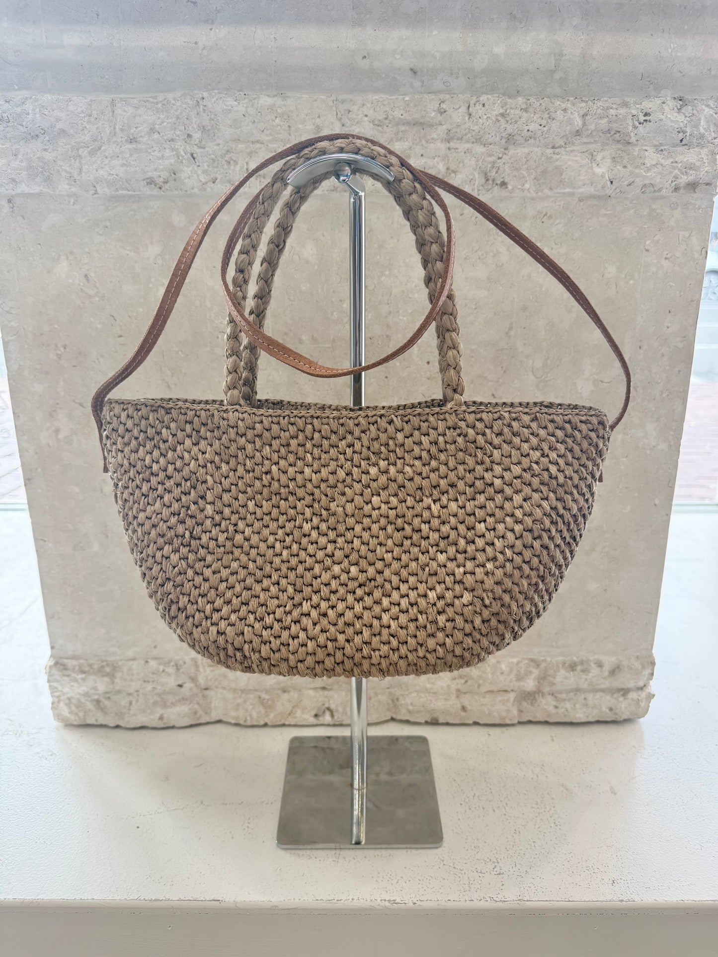 Made in Mada Raffia Handbag