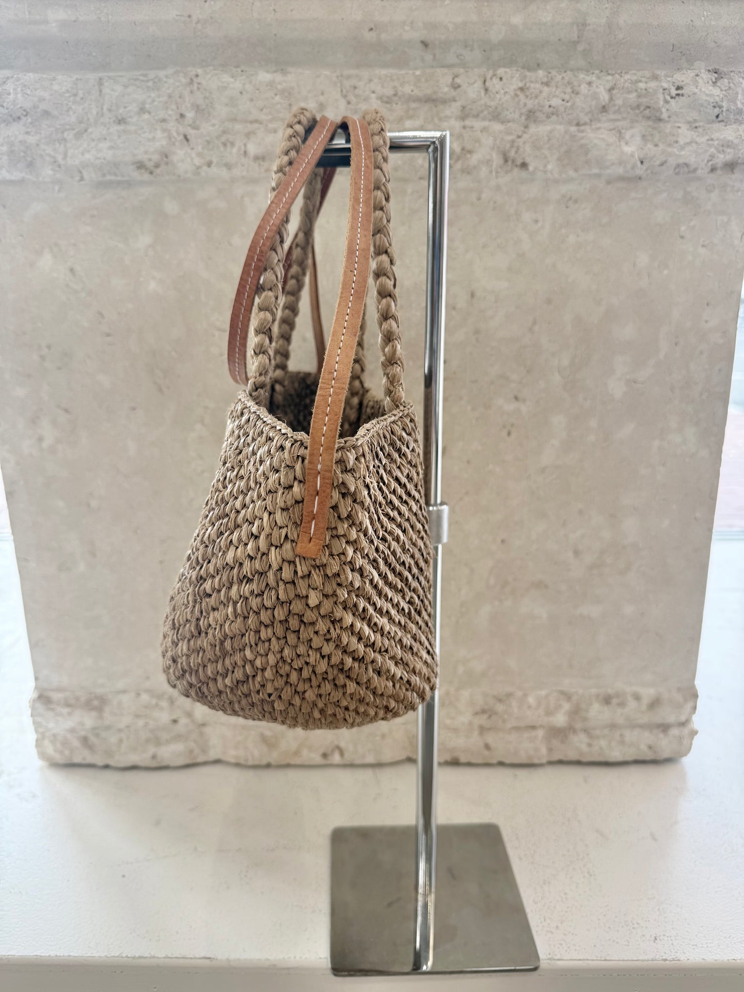 Made in Mada Raffia Handbag